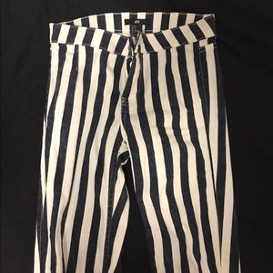 Striped H&M Pants